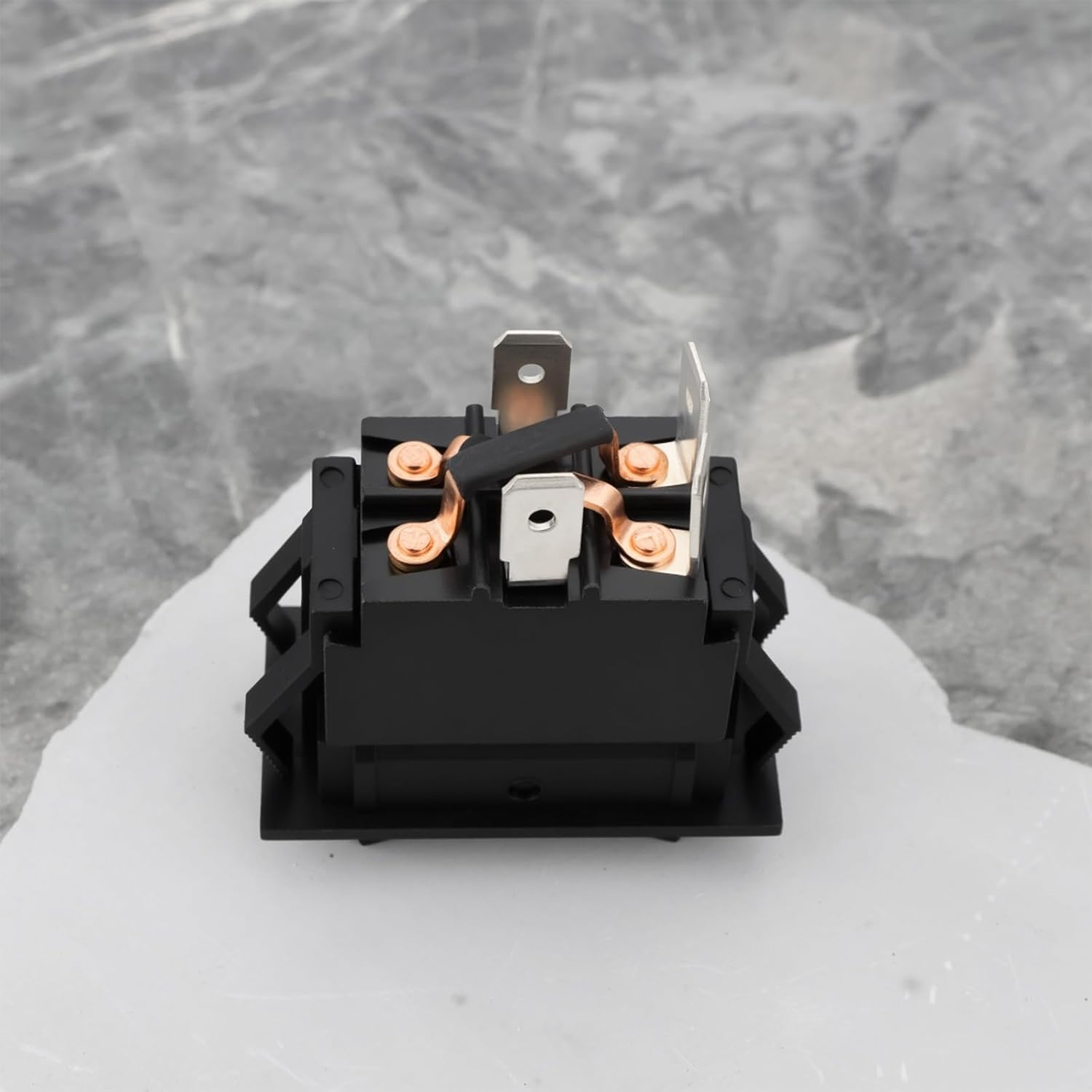 2Pcs 4Pin Momentary RV Jack Rocker Switch KCD2-7 15A 250V for Tongue Jack Retract Extend image number 2