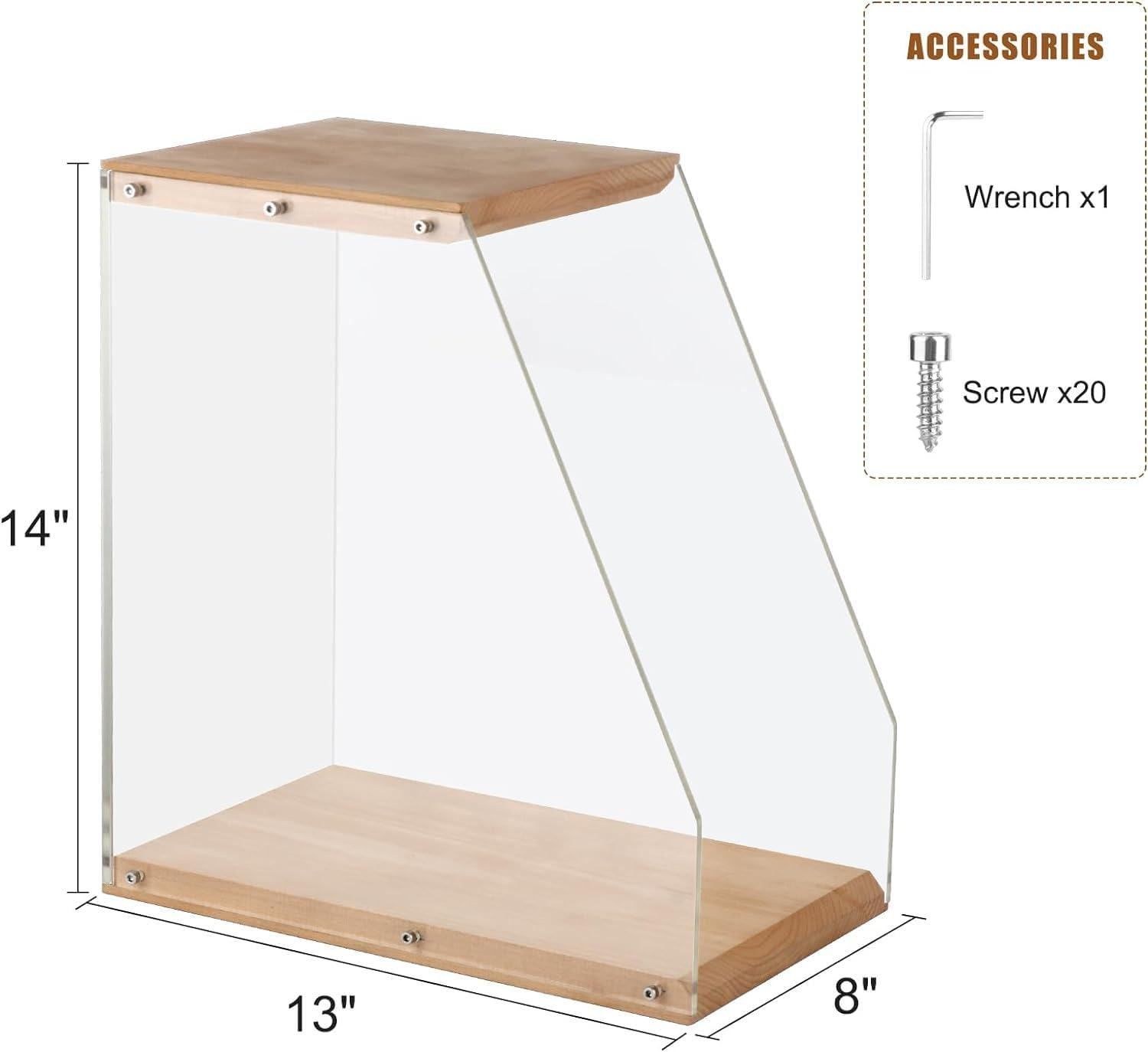 Vinyl Record Storage Box - Portable Vinyl Storage Organizer for 40 Lps, Dustproof Sturdy Design, Stylish Decorative Solution for Collectors Music Enthusiasts image number 6