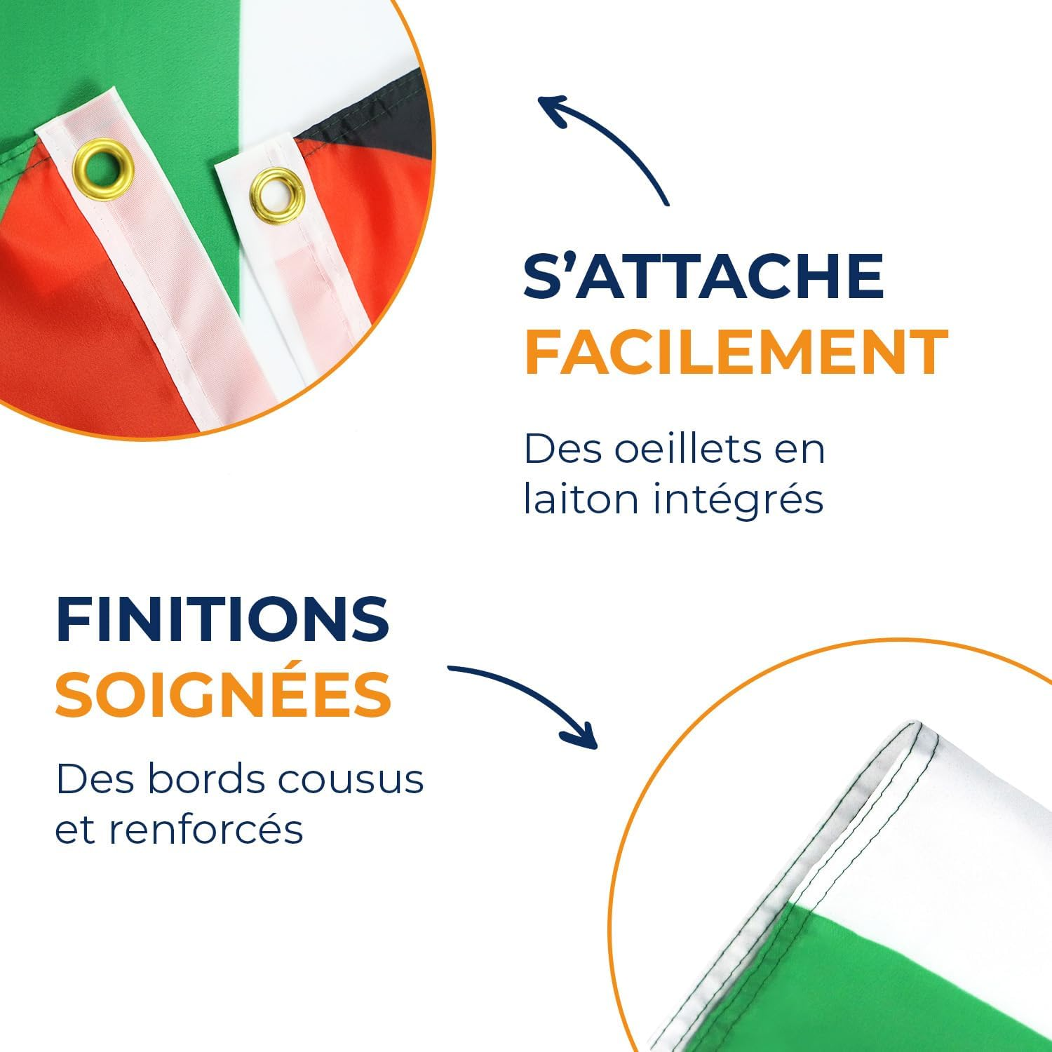 Palestine Flag 3' X 5' - Palestinian Flags 90 X 150 Cm - Banner 3X5 Ft Light Polyester - AZ FLAG image number 6