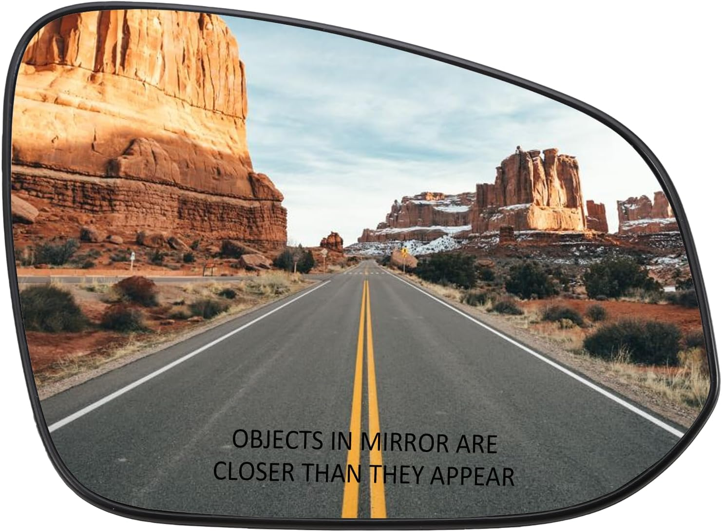 LOIYLLEN Right Side Mirror Replacement for Toyota Highlander 2014 2015 2016 2017 2018 2019 - Right Side Mirror Glass, Rear View Mirrors Glass with Power Heated image number 1