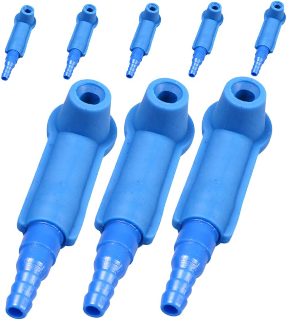 GARVALON 8Pcs Automotive Brake Fluid Bleeder Connector Replacement Tool for Car Accessories image number 6