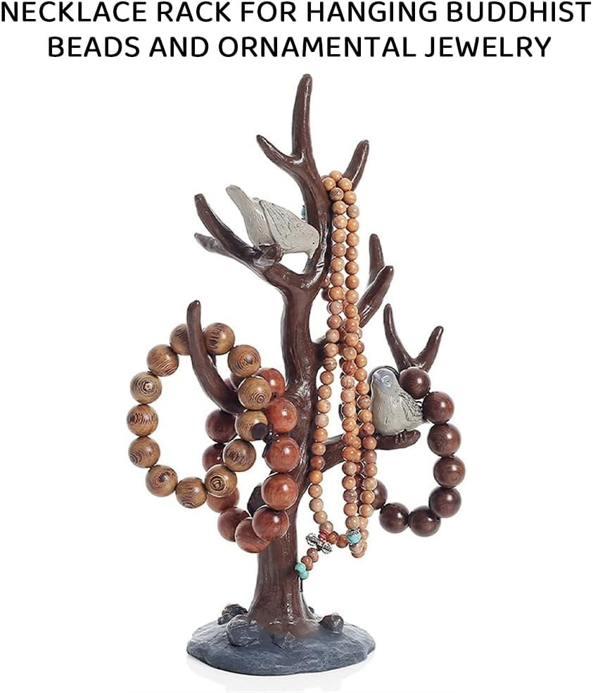 Jewelry Organizer Tree Stand &ndash; Necklace, Earring, Bracelet, Ring & Watch Holder &ndash; Hanging Jewelry Rack for Home Display & Storage image number 2