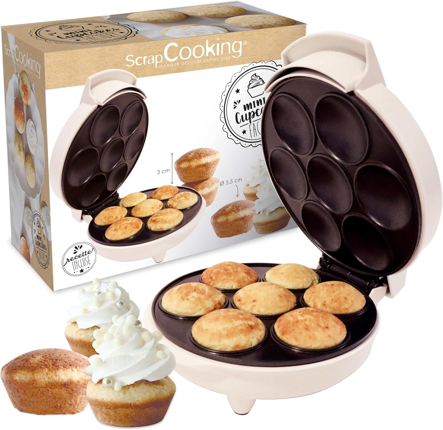 Scrapcooking - Mini Cupcakes Factory - Cupcake Maker - 3892 image number 4