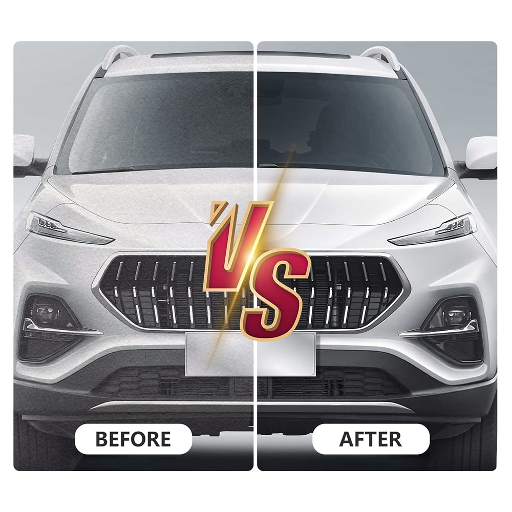 FUNFANG Buffing Polishing Pads 5 Pcs 6 Inch Large Size Sponge Polishing Pads Car Foam Buffing Sponge Pads Kit for Car Buffer Polisher Compounding Polishing Waxing image number 6