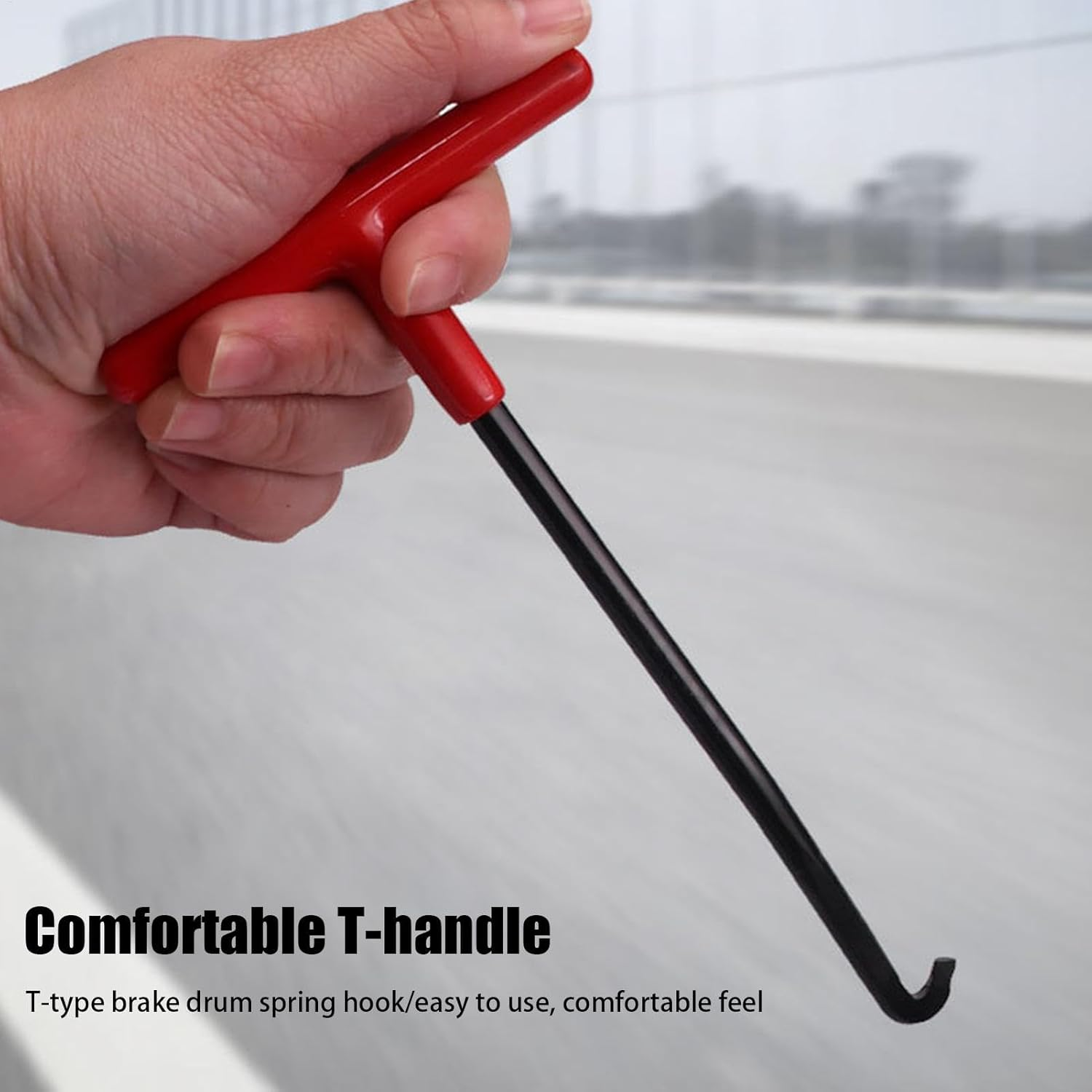 Whnbuij Exhaust Spring Puller Tool - Durable Spring Hook Remover, Heavy Duty Steel Tool | Motorcycle Exhaust Spring Hooks, Spring Puller for Motorcycles, Exhausts, Atvs, and Lawn Equipment, Easy Spr image number 6