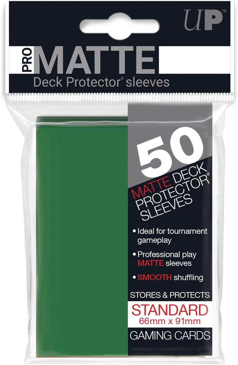 Ultra Pro: UP84184 Pro-Matte 50Ct Standard Deck Protector Sleeves: Orange