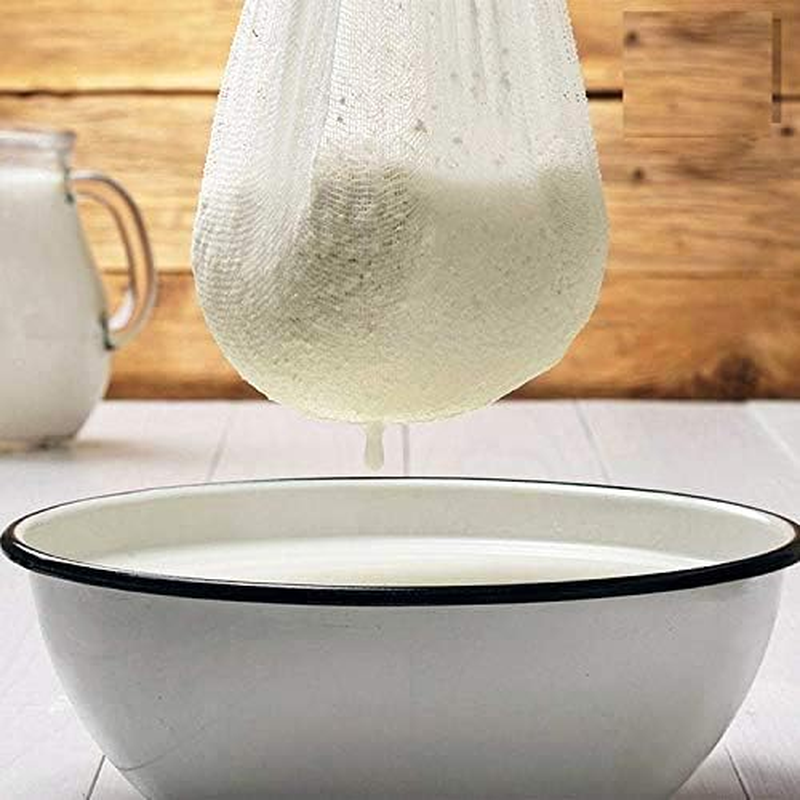 MASALA POTLI� Combo Muslin Hung Curd Cloth Cum Cheese Cloth | (Large - 1 Small - 3) | Unbleached image number 3