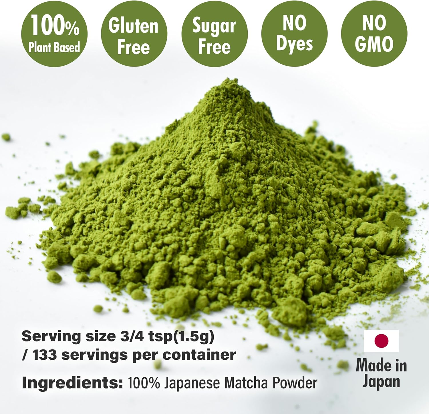 YAMASAN KYOTO UJI Culinary Grade Matcha USUGUMO, for Cooking, Baking and Lattes, Authentic Japanese Origin, Vegan, Sugar Free, Made in Japan 200G