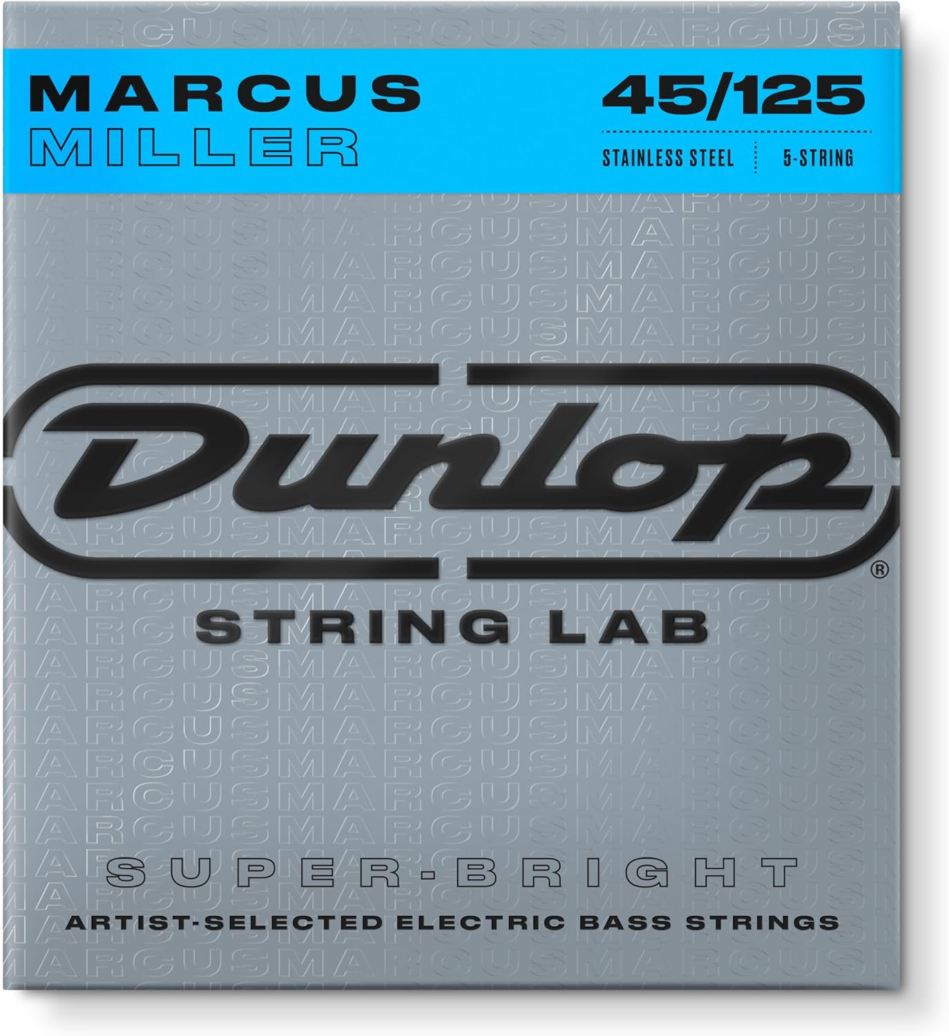 Dunlop DBMMS45125 Marcus Miller Super Bright Bass Strings, Medium 5-String, 045&ndash;.125, 5 Strings/Set image number 3