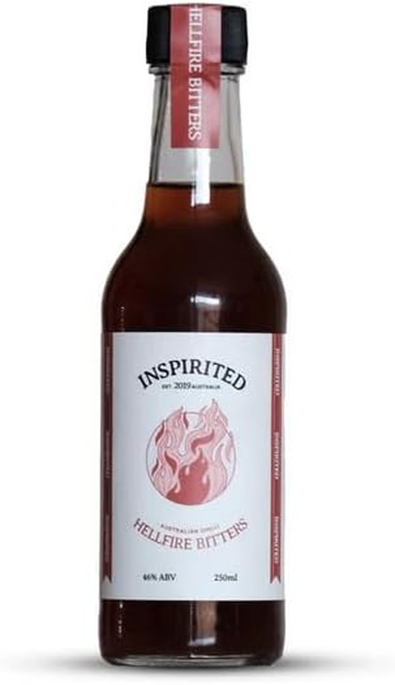 Hellfire Chilli Bitters Firewater Made with Australian Botanicals, Classic Bitters, Broome Chilli, Smoked Habanero for Cocktails - 250Ml image number 2