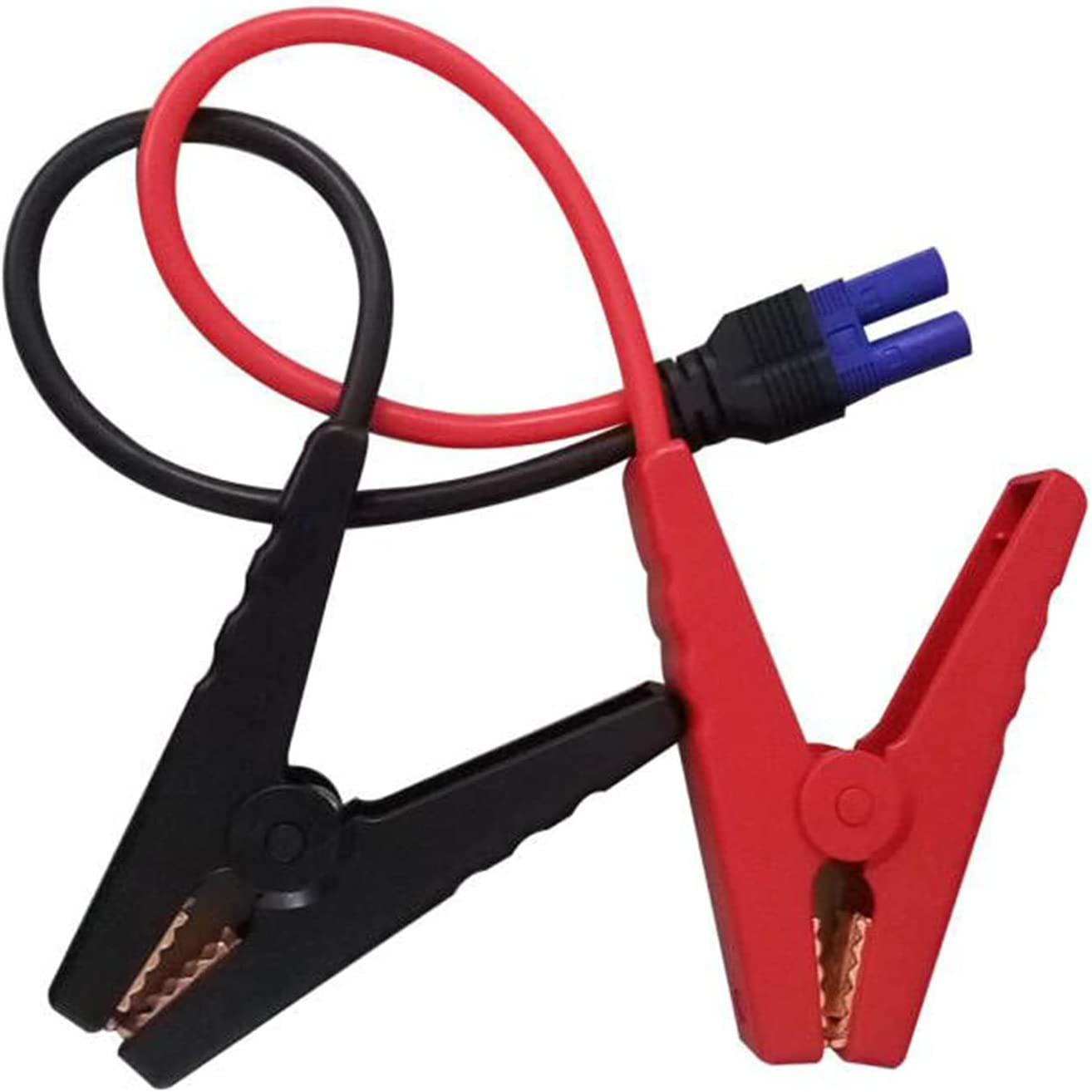 KUNCAN EC5 Jump Starter Cable with Battery Clamps - 12V Replacement Alligator Clips to EC5 Connector Car Jumper Cable for Emergency Portable Car Jump Start Battery Booster Cable 10AWG Wire image number 5