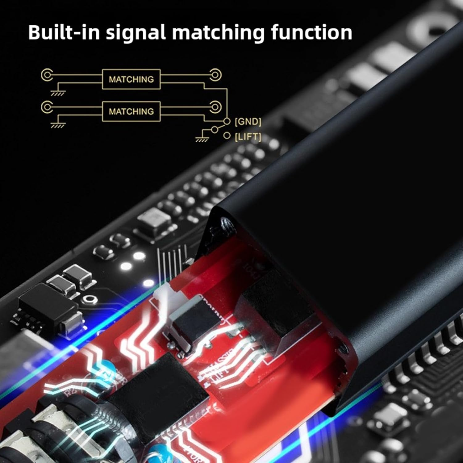 Generic Ground Loop Noise Isolator, Noise Filter for Car Audio Home Stereo System, Professional Hum Eliminator with 6.35Mm Jack image number 3