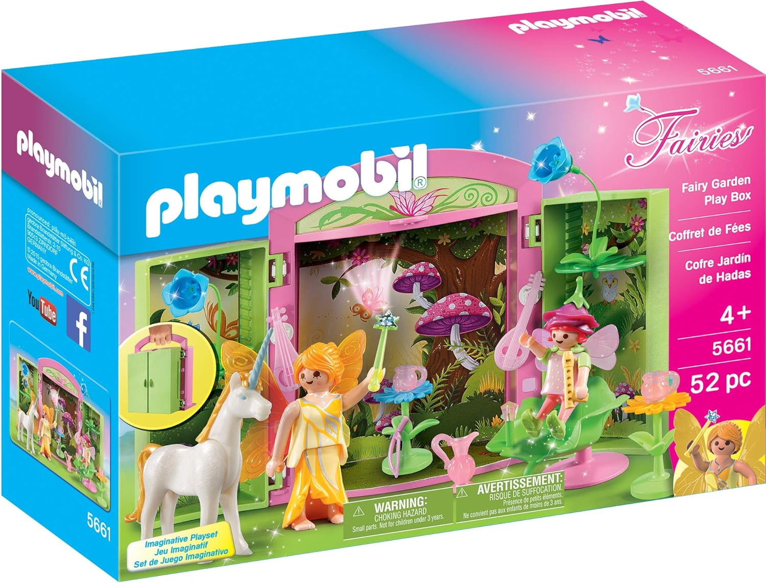 PLAYMOBIL Fairy Garden Play Box Playset image number 3