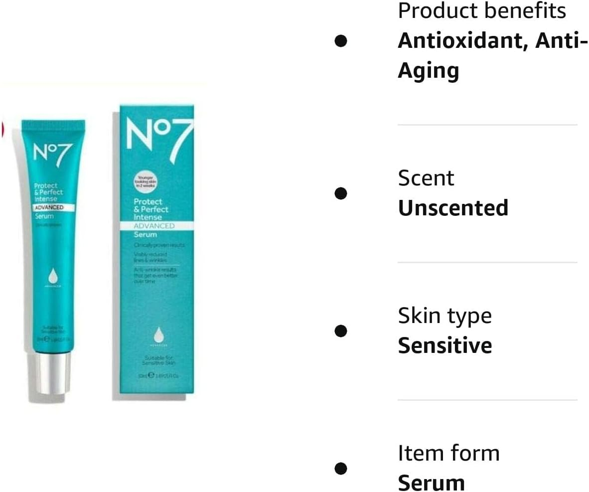 No7 Protect and Perfect Intense ADVANCED Serum 50Ml image number 3