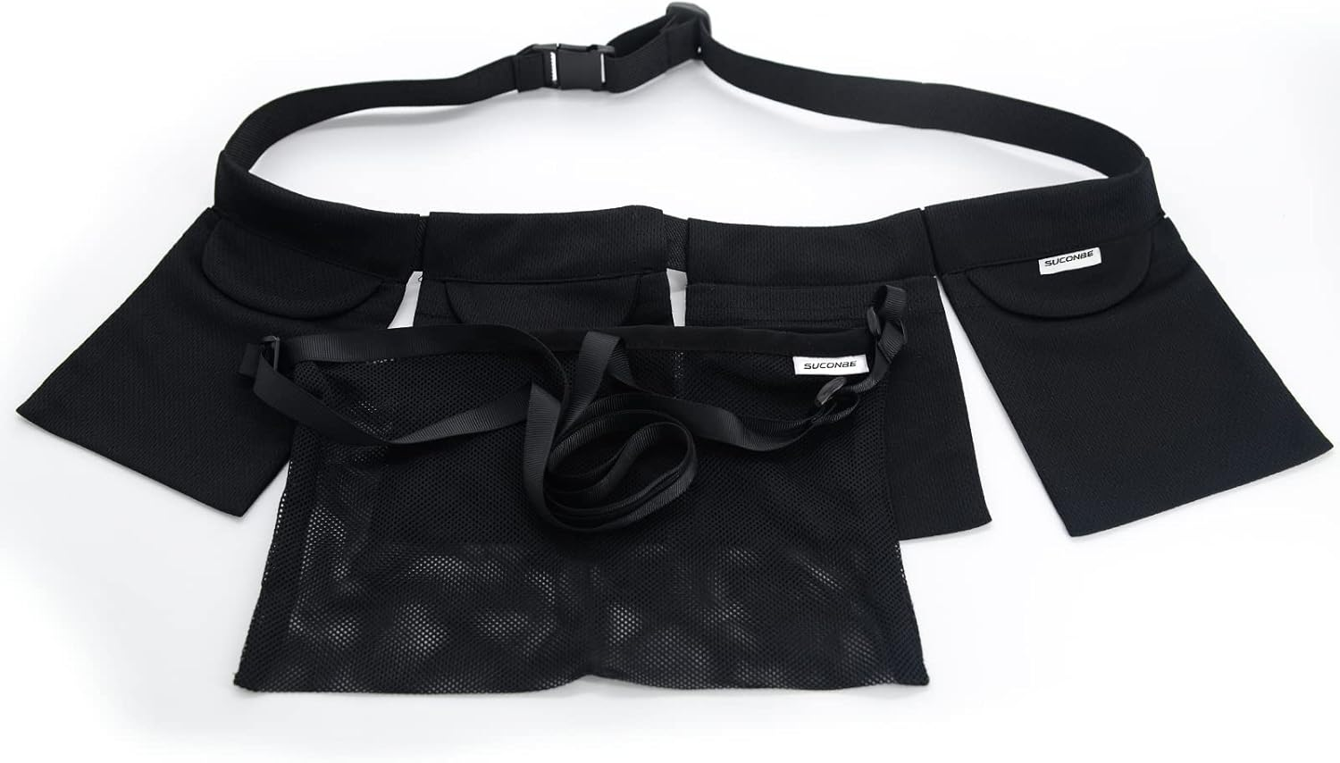 SUCONBE Adjustable Mastectomy Drain Holder-4 Drain Pouches and Shower Bag, for Breast Surgery Mastectomy Breast Reduction Augmentation Post-Surgery Recovery Support Tummy Tuck Patient Care Kit (Black) image number 5