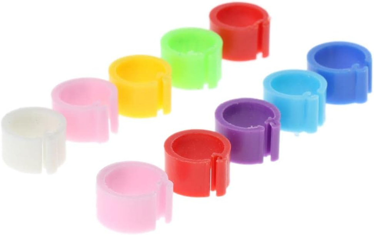 Fenteer 50 Pcs Parrot Bands, Parrot Electronic Foot Bands Tag Training S image number 4