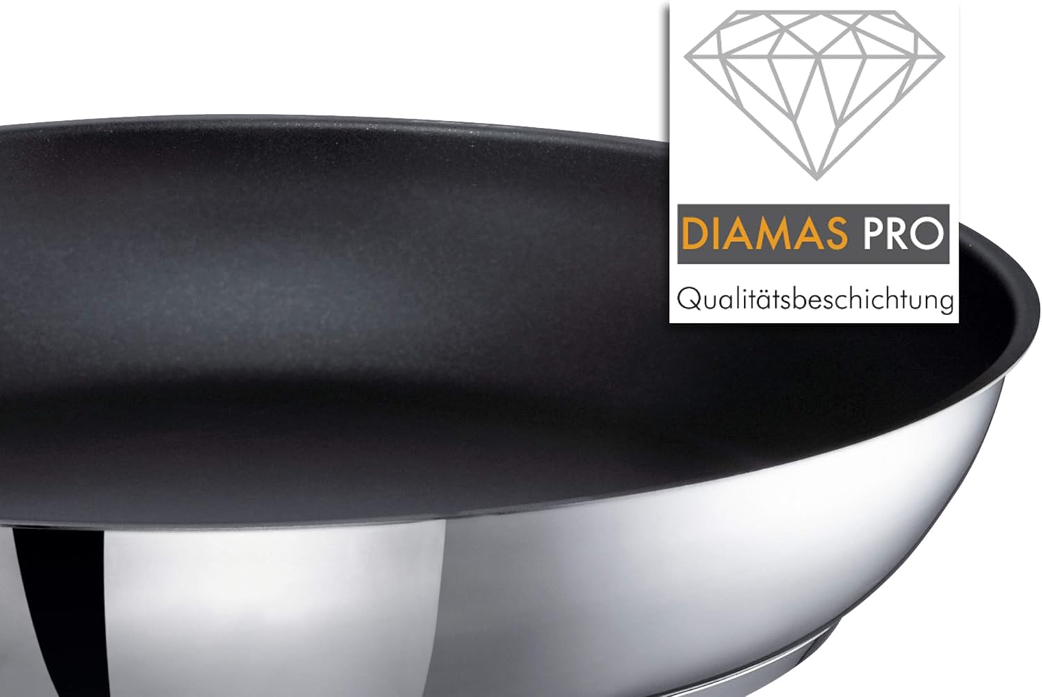 Gastrosus Industar 163048-28 Saut&eacute; Pan Diamas Pro Coated 28 Cm Silver Induction image number 4