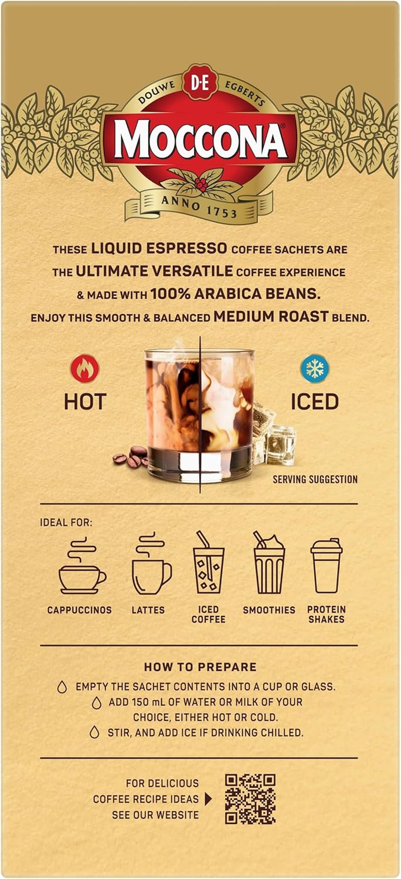 Moccona Liquid Espresso Medium Roast Concentrate 8X 20Ml X10 image number 5