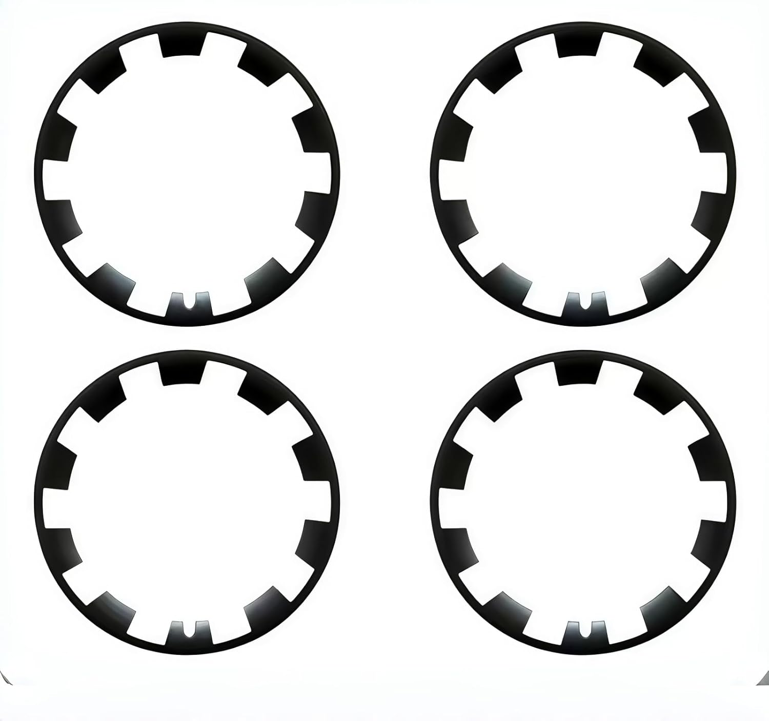 Wheel Hubcap Protection for Tesla Model Y 20 Inch Wheel Rim Protectors, 4PCS ABS Hubcaps &ndash; Anti-Scratch Car Tire Trim Covers, Stylish & Durable, Protect Your Wheels