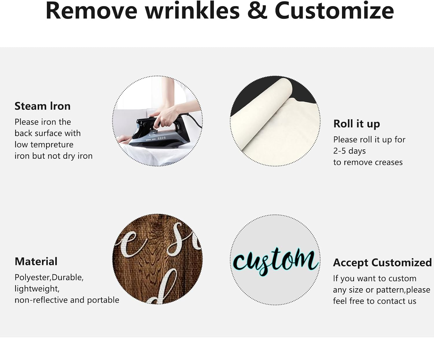 APROPHIC We Still Do Photo Background Anniversary Celebrations Engagement Country Wood Flower Photography Background Cake Zhuo Supplies Banner Suitable for Birthdays, Parties, Baby Showers 210 X 150 image number 5