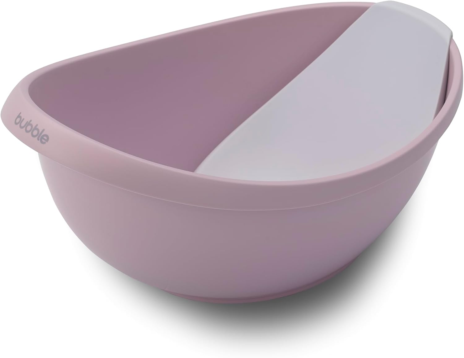 Bubble (Beautifully Conceived) 2 Stages Anti-Slip Design Cuddle Bath in Lilac for 0-12 Months Supporting up to 11Kg, Simply Remove the Newborn Support Insert to Transition for Older Babies image number 1