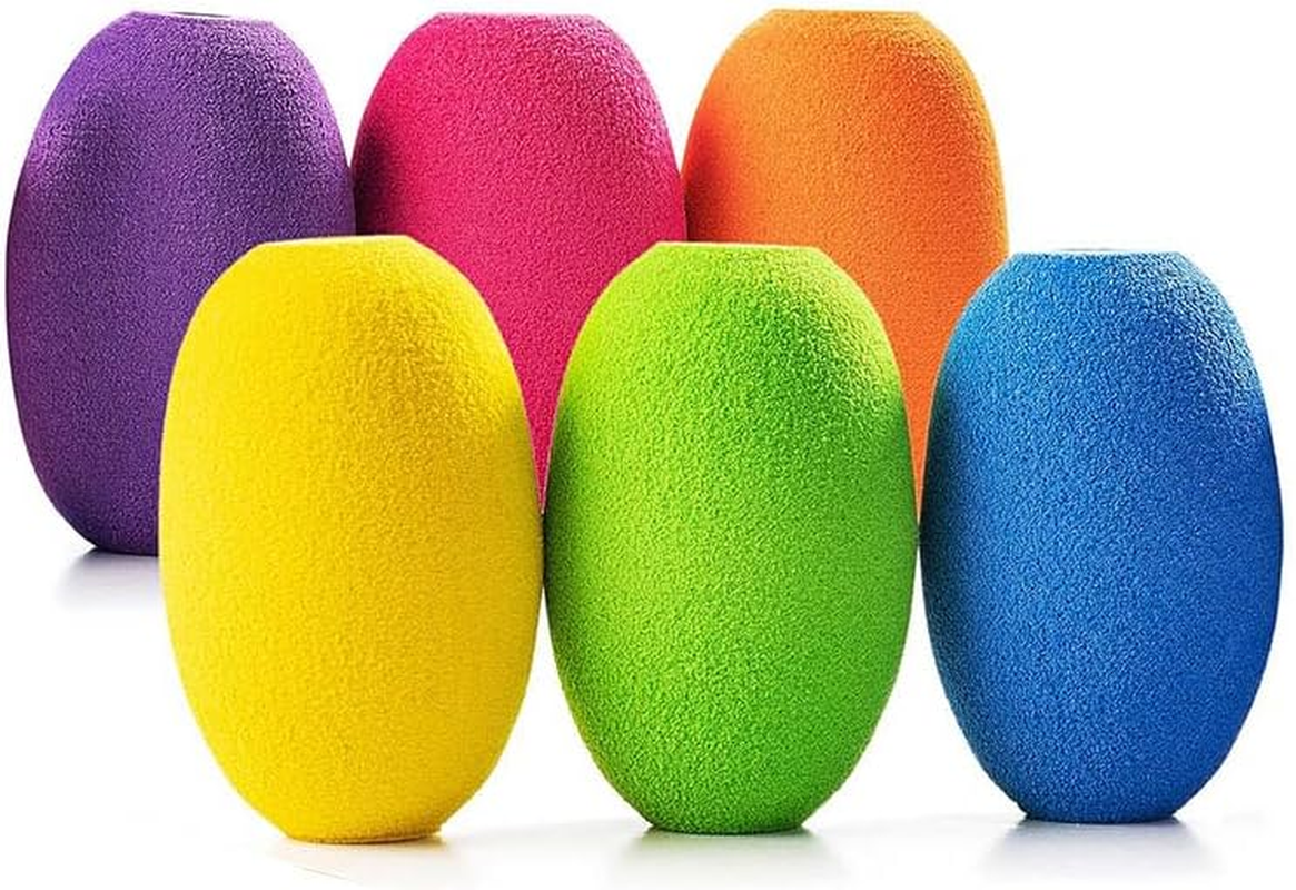 6 Pcs Special Supplies Egg Pen-Pencil Grips,Foam Pen Grips Handwriting Pen Grips,Reusable Pen Writing Aid Holder Soft Cushioned for Handwriting, Drawing, Coloring Drawing Right or Left Handed Use