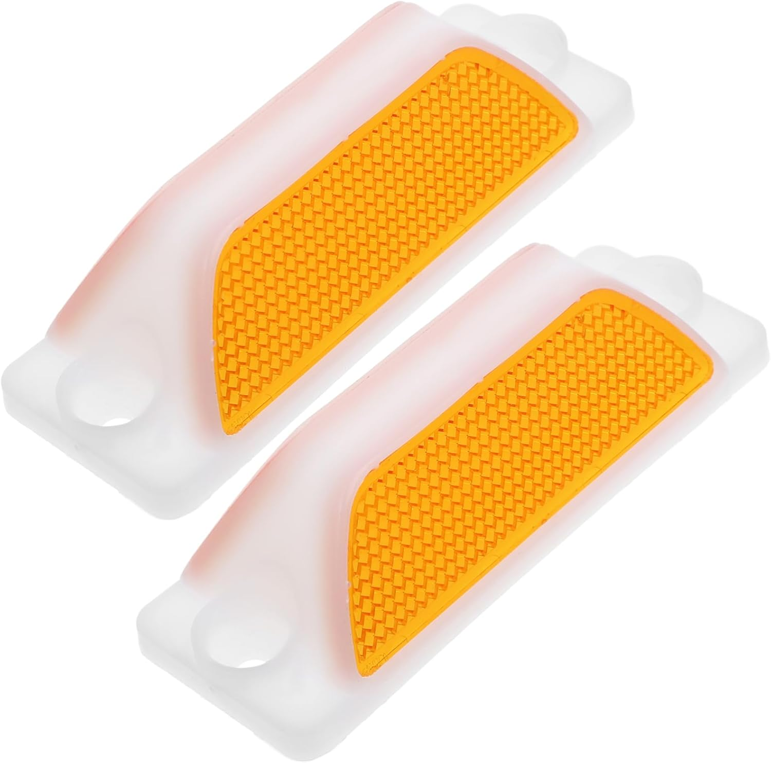 2Pcs Reflective Delineator Markers for Driveways Parking Lots Weatherproof Pavement Delineators Safety Reflectors as Warning Sign for Road Safety image number 1