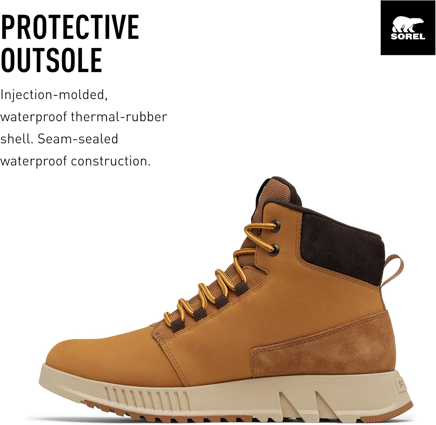 Sorel Mac Hill Lite plus Men'S Waterproof Hiking Boots image number 5