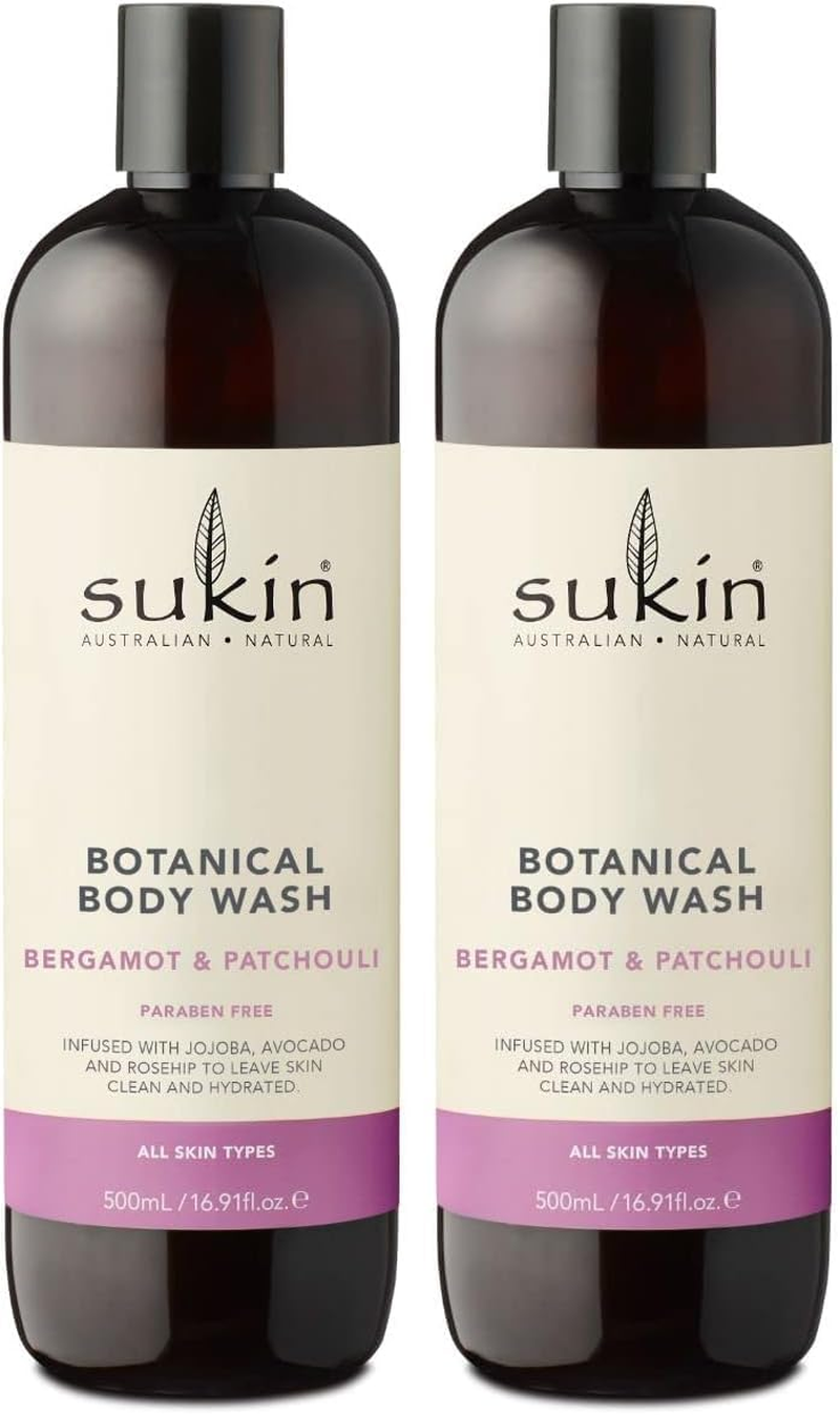 Sukin Botanical Body Wash, Bergamot & Patchouli, 500Ml image number 5
