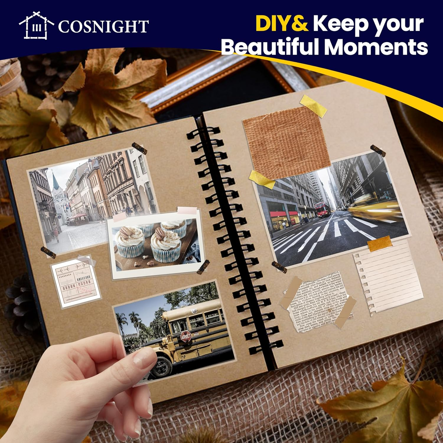 COSNIGHT Clear Contact Paper Peel and Stick for Book Cover Protector 17.7In X 10Ft/Roll, Clear Self Adhesive Shelf Liner and Drawer image number 6