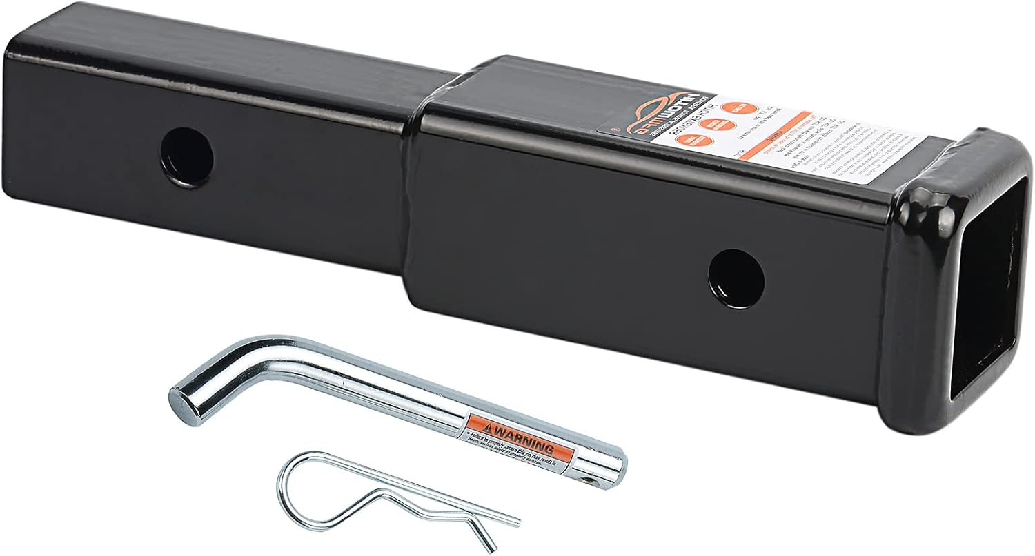 Hitow Trailer Hitch Receiver Tube Extenders, 7" Length image number 3
