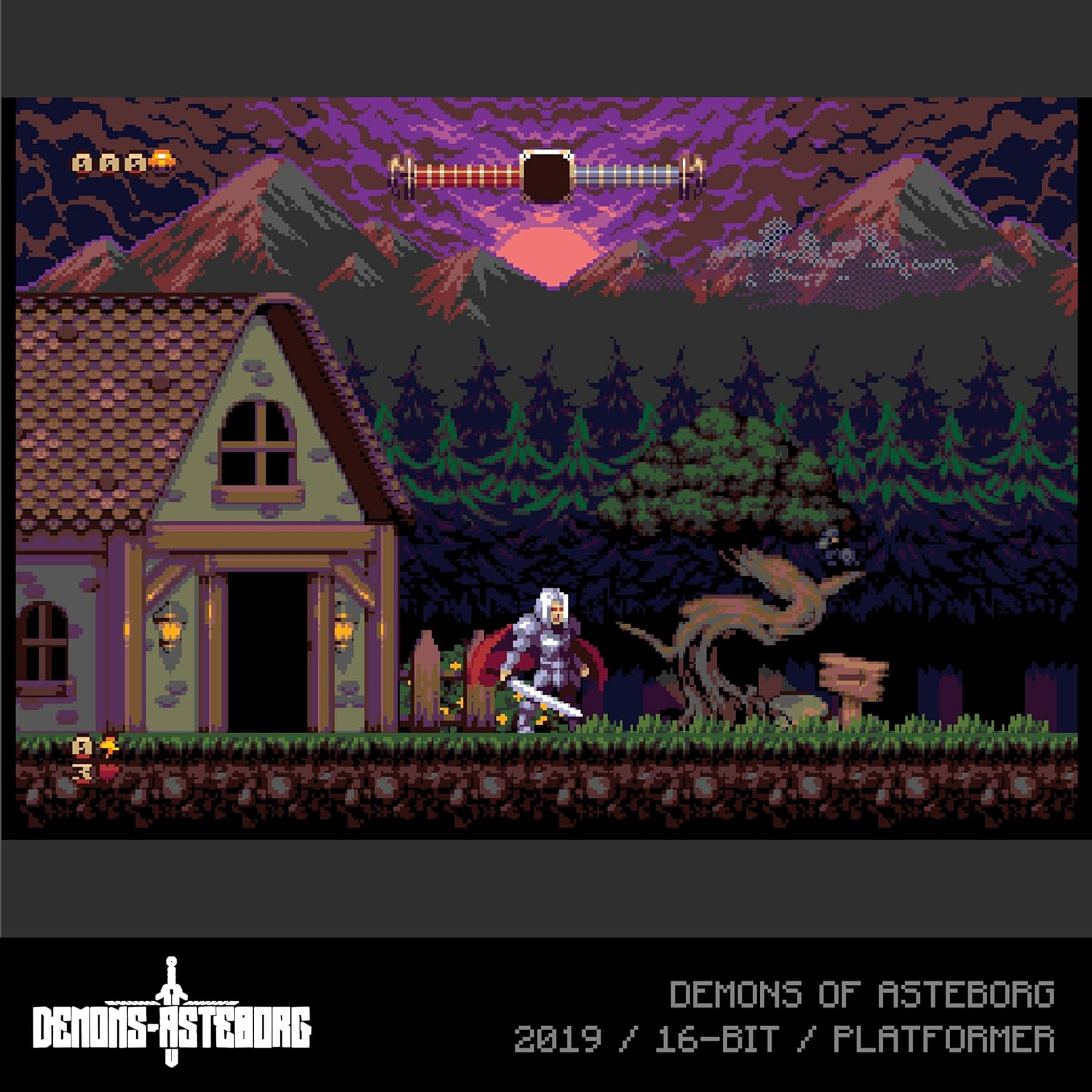 Evercade Demons of Asteborg / Astebros image number 1