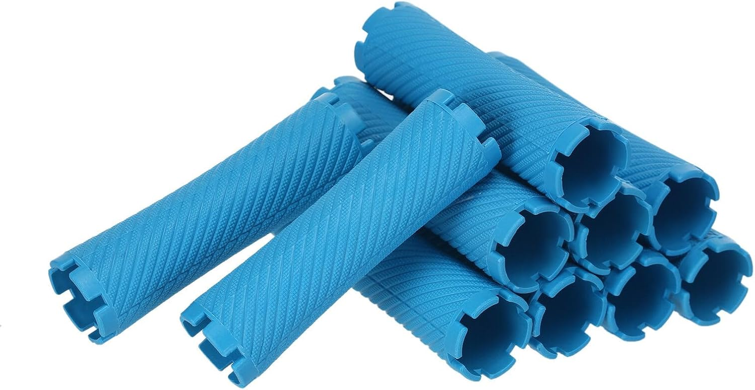 Xinyee 100Pcs Hair Curlers Roller Set 10 Size Rollers Salon Hair Curling Perm Rod Bars for Women Girls Hairdressing Styling Tool image number 5