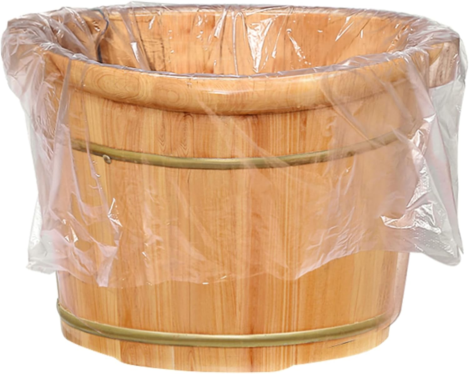 Disposable Foot Bath Bag for Household Use, Thick and Raised Foot Bath Bag, Plastic Bag, Foot Therapy Ceramic Basin Bag/173 image number 4