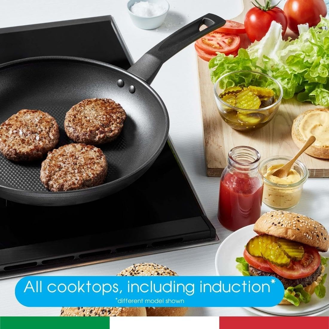 RACO Bravo 30Cm Nonstick Frypan, Dishwasher and Oven Safe, Induction Compatible, Black image number 3