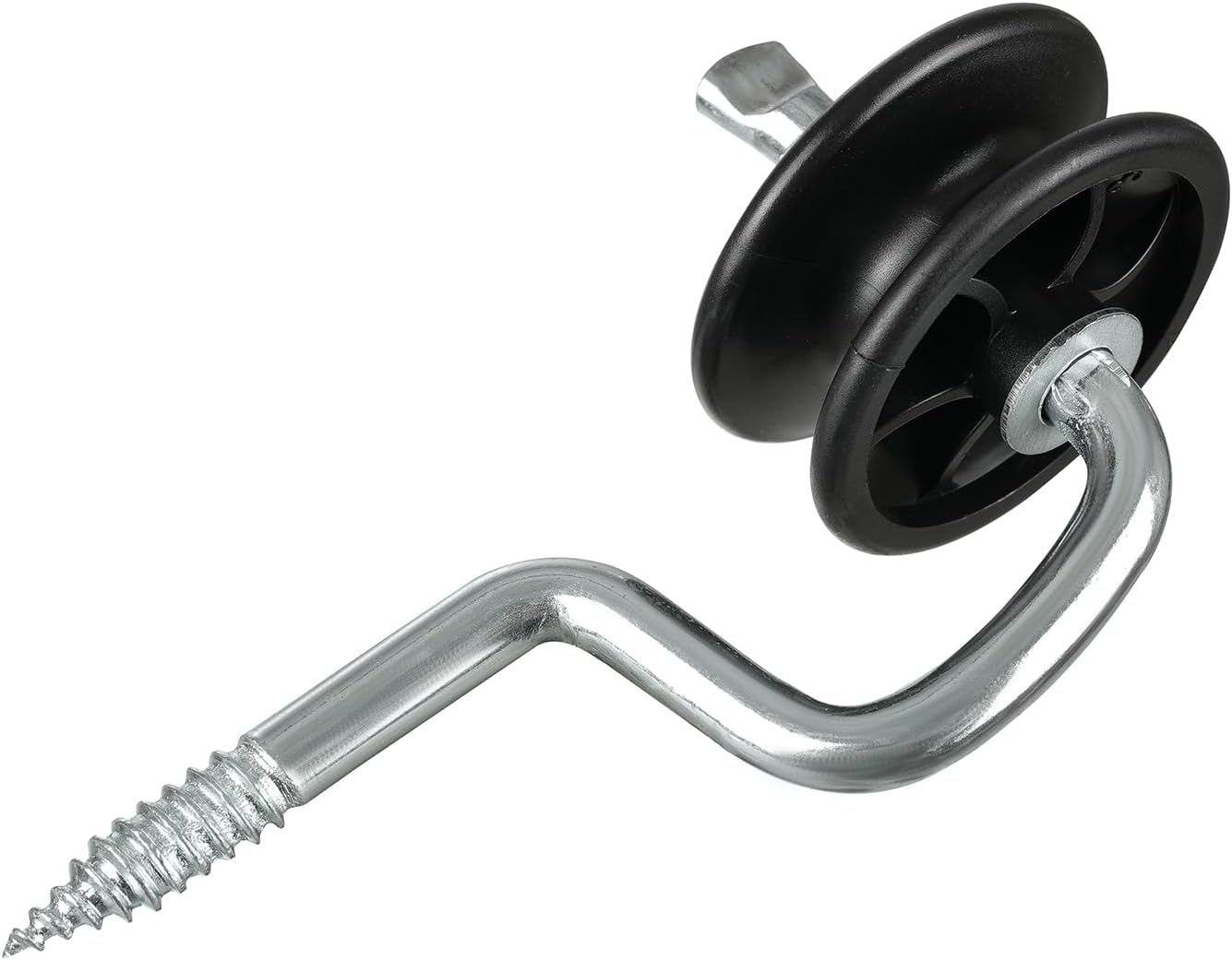 25 Pcs Electric Fence Insulators, Wood Post Corner Insulators, End Strain Screw in Bobbin Insulator for Tape, Rope, Wire image number 3