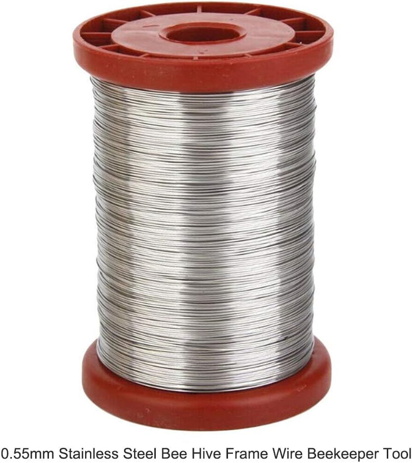 0.55Mm Stainless Steel Bee Hive Frame Wire, Hive Frame Nest Steel Wire Beekeeping Equipment Bee Hive Tool Beekeeper Tool image number 2