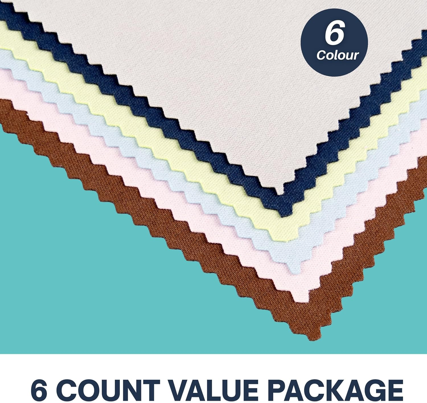 6 Count 200Gsm Extra Thick Lens Cleaning Cloth for Eyeglasses, Lens & Screen, Individually Wrapped Scratch-Free Streak-Free Eye Glasses Cleaning Cloth for Sunglasses, Camera Lens, Iphone Screen image number 1