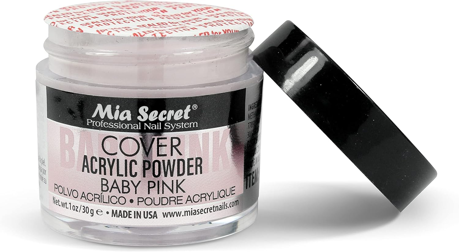Mia Secret Acrylic Powder Cover Baby Pink 1 Oz. image number 2