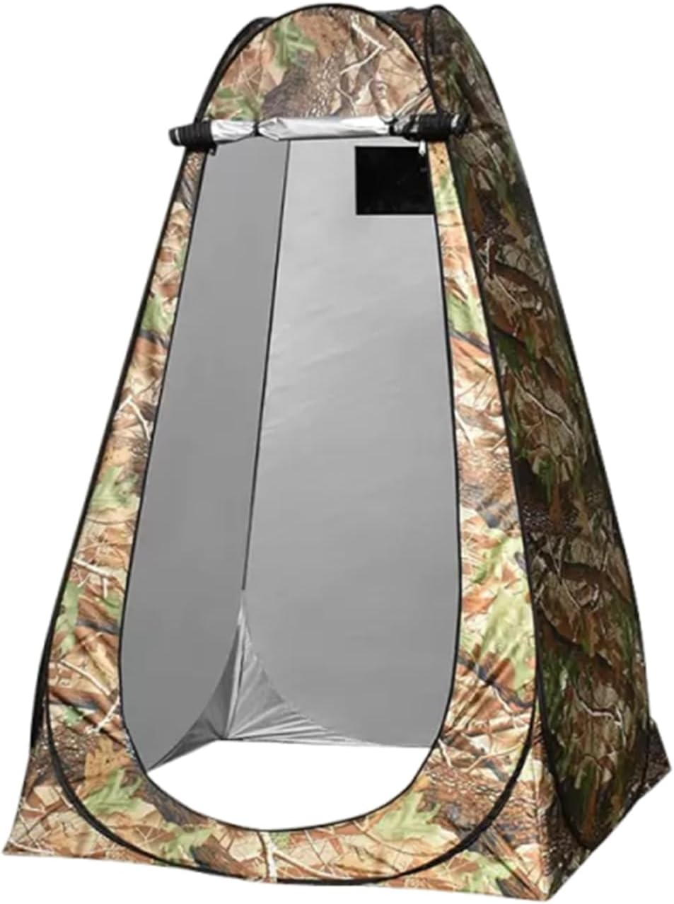 Outdoor Camping Portable Pop up Tent, UV Resistant, Waterproof Shower Tent Toilet Privacy Changing Room (Camouflage) image number 3
