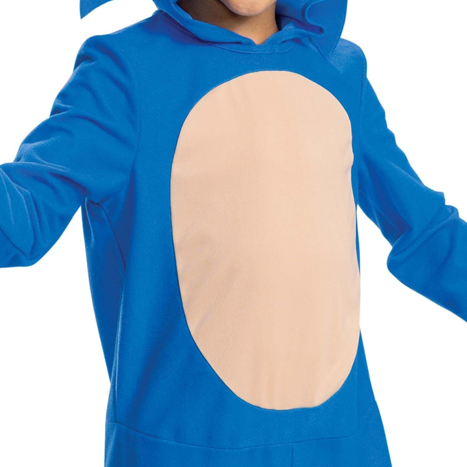 Disguise Costumes Sonic the Hedgehog Movie Fancy Dress Costume for 7-8 Years Kids, Blue image number 2