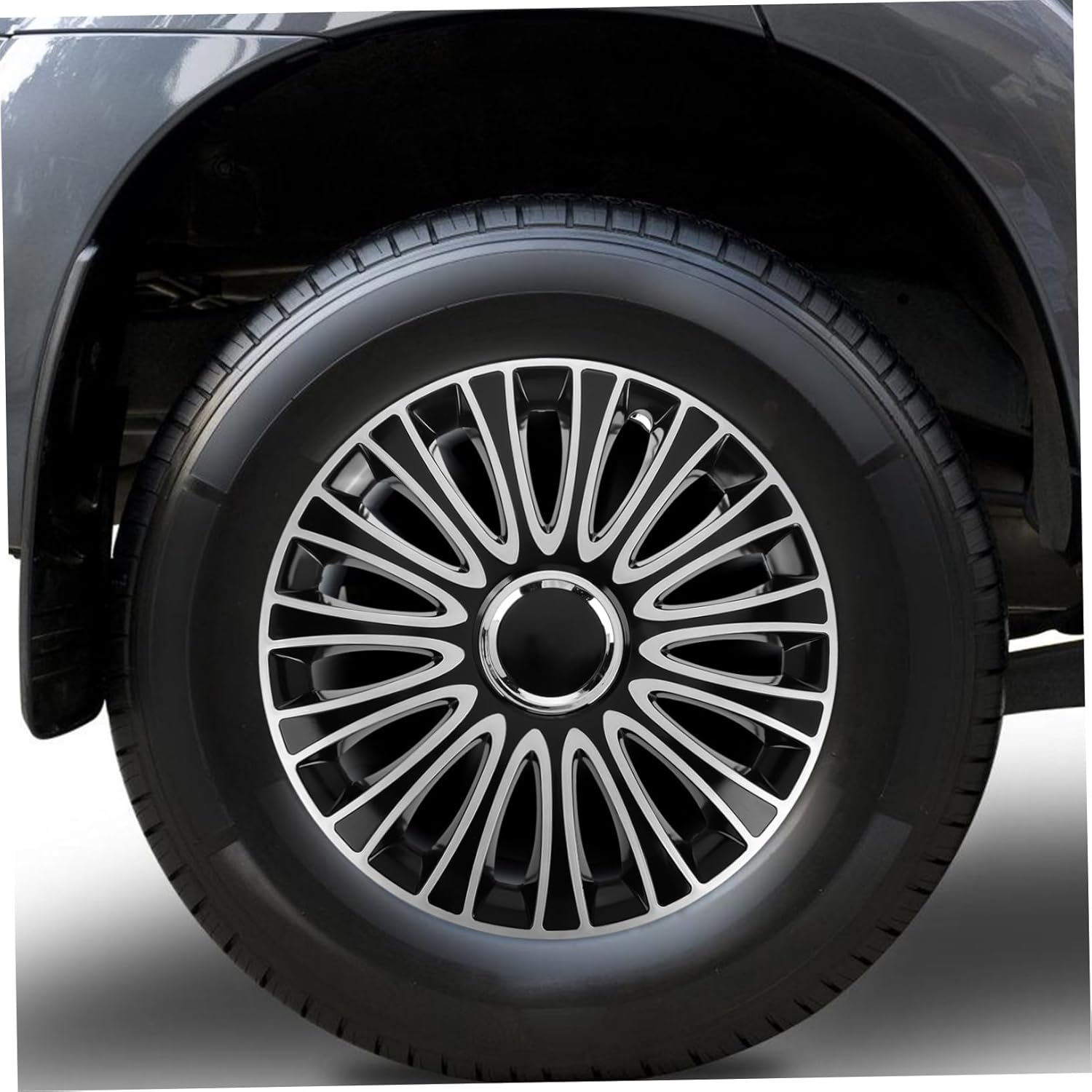 Generic Chic Automotive Wheel Hub Cover Durable Rim Cover for Versatile Fit Stylish Design Easy Installation Compatible with Vehicle Models image number 1