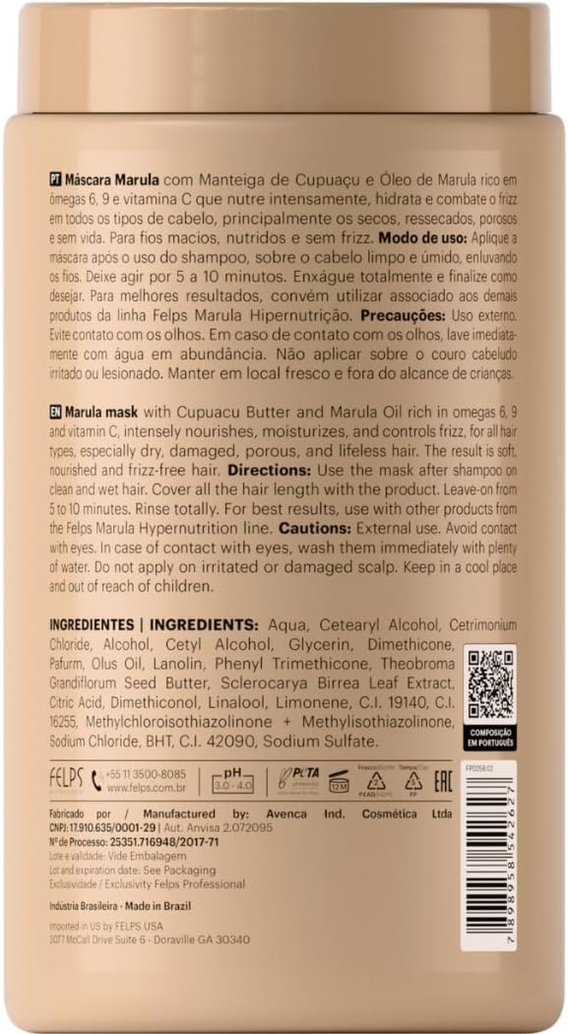 Marula Nourishing Mask 980Ml