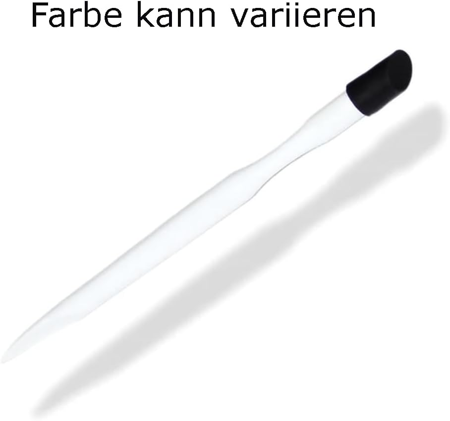 Horse Foot/Hoof Sticks/Manicure Sticks/Cuticle Pusher White with Soft Rubber Hip Pack of 3