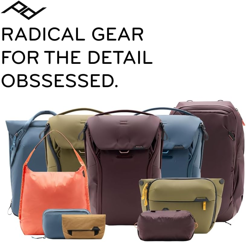 Peak Design Slide Camera Strap Ocean Configurable as Sling, Neck or Shoulder Strap, Quick Release and Connection, Smooth and Grippy Side, Camera Straps for Photographers, 200 Lbs Capacity