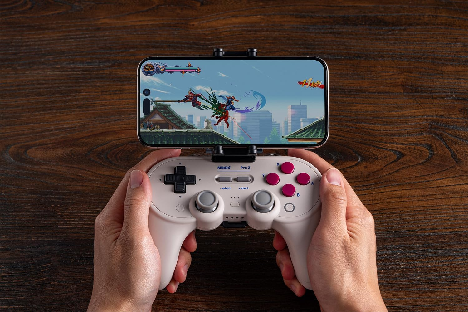 8Bitdo Mobile Clip for Pro 2/Pro 3 Bluetooth Controller image number 2