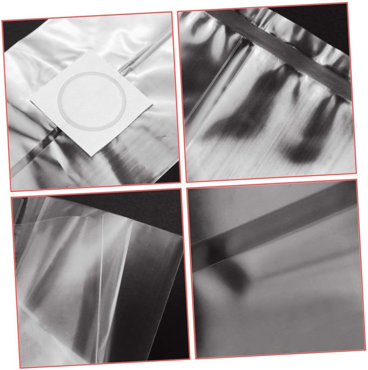 TOBBOMEY 50Pcs Mushroom Grow Bags for Cultivation Durable Grain Spawn Bags Space-Efficient Design for Indoor Gardening Greenhouses Home Hobbies image number 4