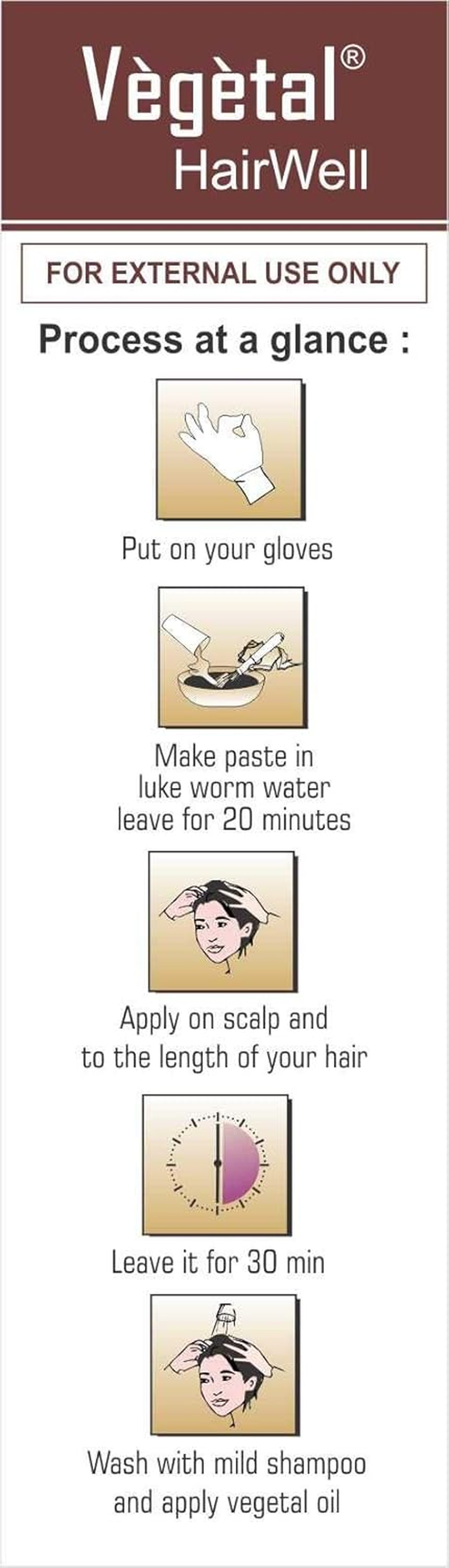 Vegetal Hairwell (25 Gm X 4) 100 Gms image number 5