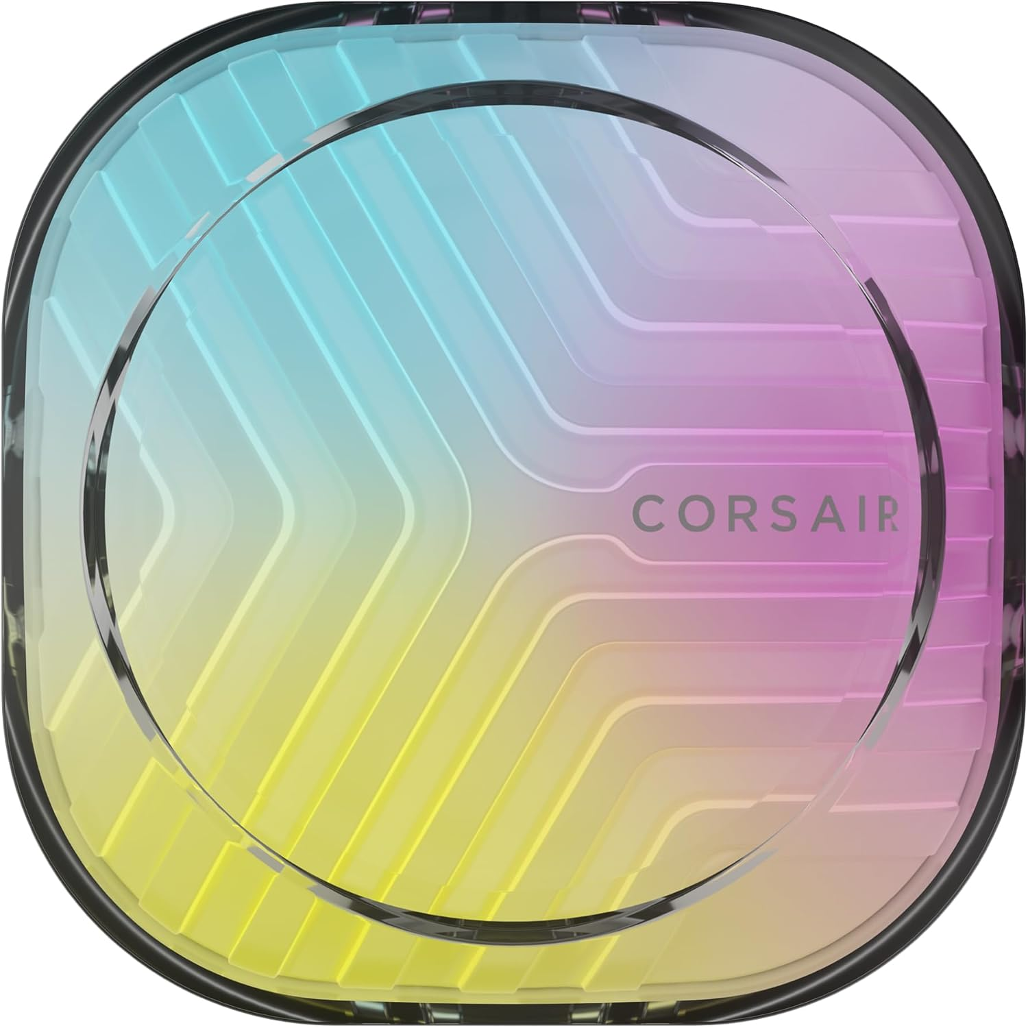 CORSAIR Icue Link AIO Pump Cap Module &ndash; Tool-Free Installation &ndash; Groove image number 3