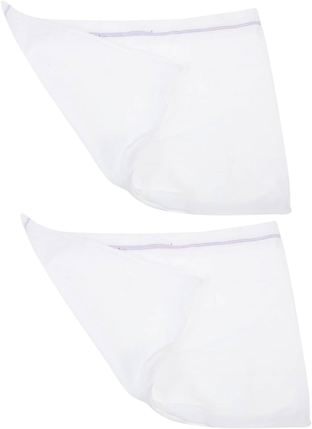 Gatuida 2Pcs Disposable Women Underpants Soft Breathable Elastic Postpartum Care Maternity Underwear for Menstrual Period Spa Sauna Use Comfortable Fit XXL White image number 5